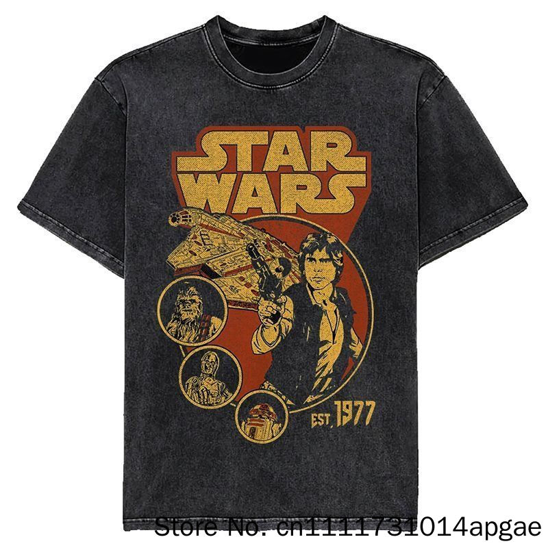 Baby Yoda Clothing - New Film Stars-Wars Vintage T-Shirts For