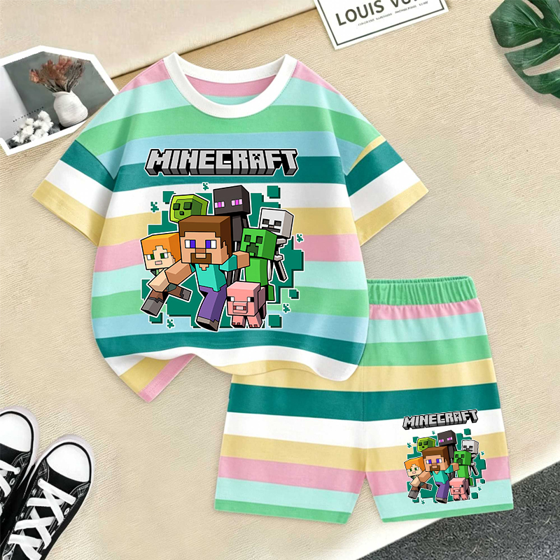 Baby Clothing Deals - Minecrafted Girl boy Summer T shirt