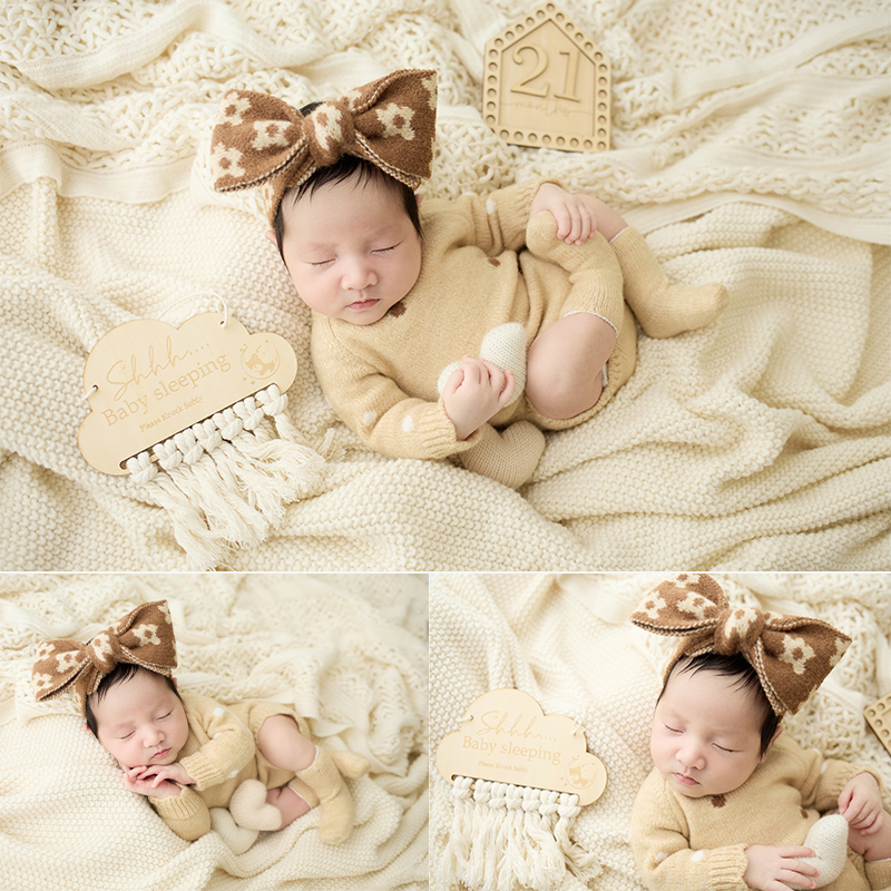 Baby Clothing For Sleep - 0-1 Month Baby Girl Shoot Clothing