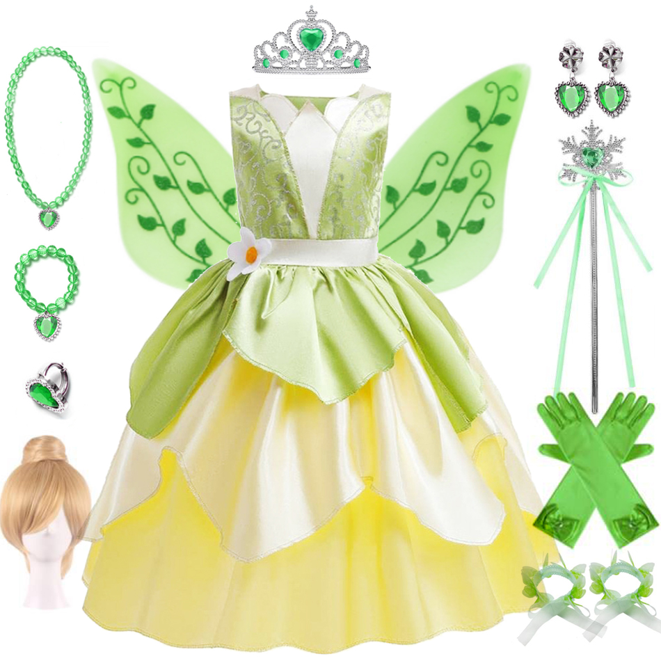 Baby Clothing Europe - Tiana Costume Girl Dress Up Princess