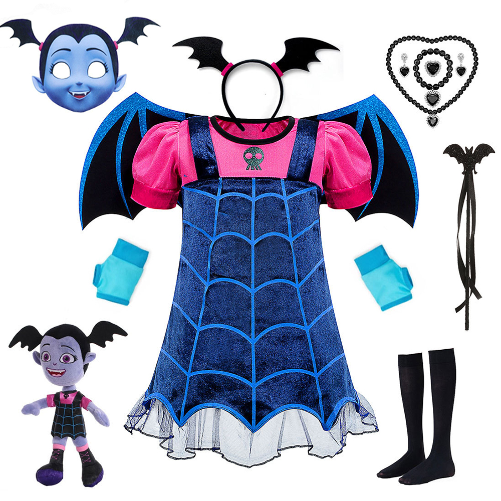Baby Clothing Europe - Girls Junior Vampirina Dress with Wings