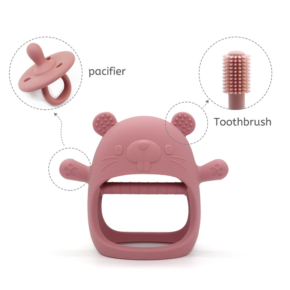 1pc Teether Toys For Baby Brac - Baby Mittens Scratch のレビューと価格