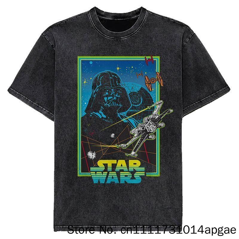 New Film Stars-Wars Vintage T- - Baby Yoda Clothing のレビューと価格