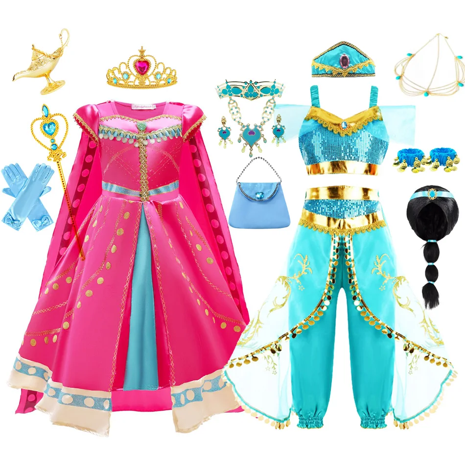 Jasmine Girls Aladdin Costume  - Baby Clothing Europe のレビューと価格