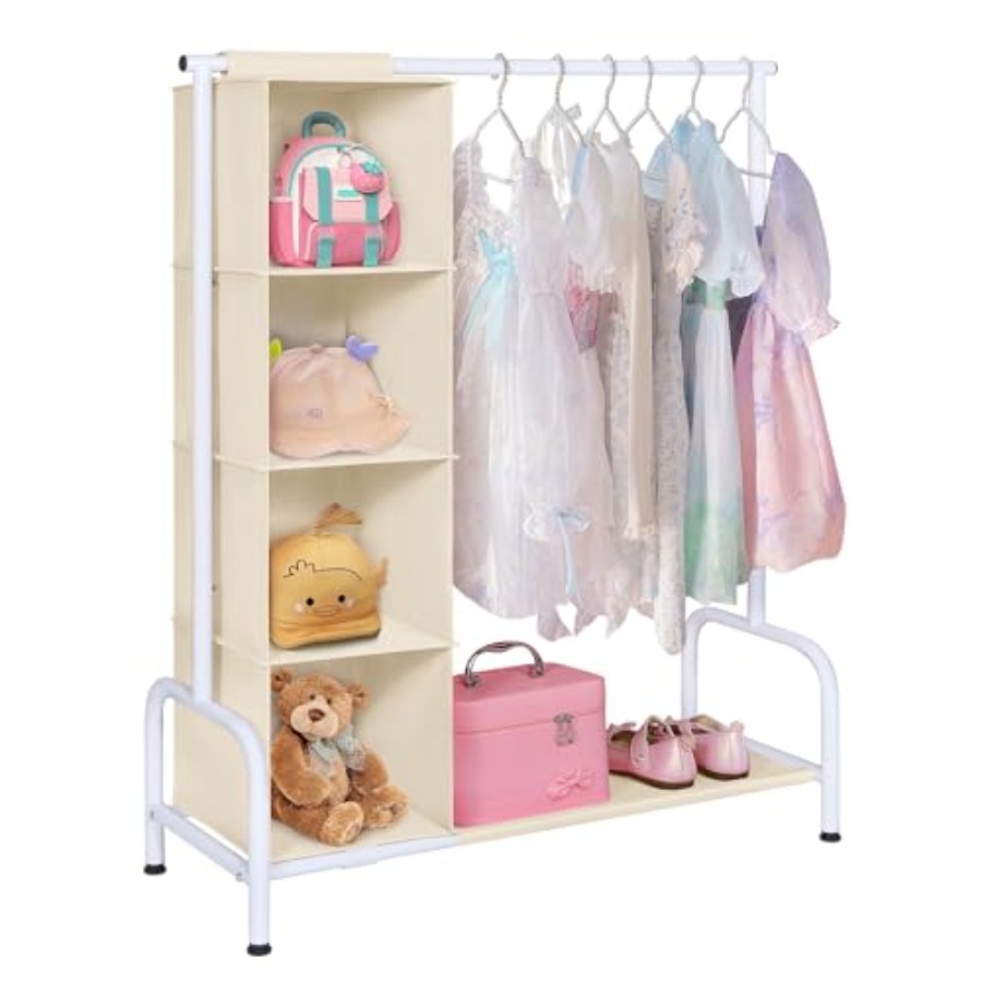 Clothing Rack with Hanging Org - Baby Clothing Hanging Rack のレビューと価格