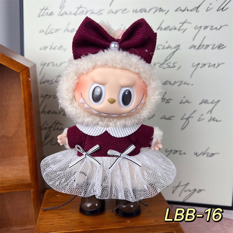 New 17cm Labubu Pendant With T - Baby Clothing High Quality のレビューと価格