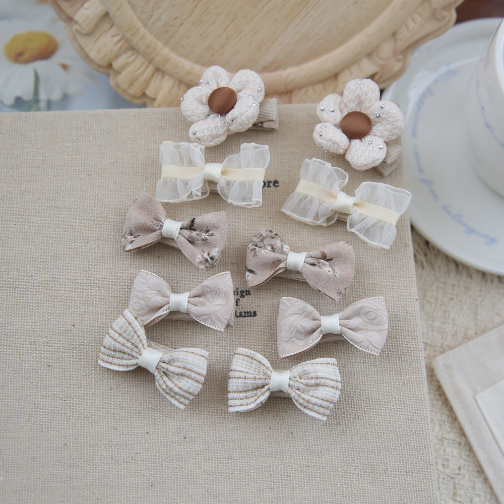 10pcs/Set Baby Hair Accessorie - Baby Clothing Material のレビューと価格