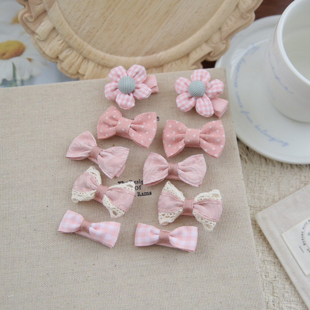 10pcs/Set Baby Hair Accessorie - Baby Clothing Material のレビューと価格