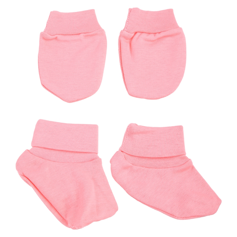 Baby Soft Cotton Gloves Foot C - Baby Mittens Scratch のレビューと価格