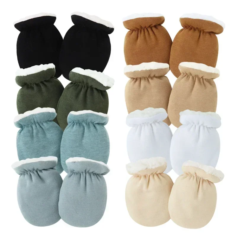 Warm Wool Newborn Mittens for  - Baby Mittens Scratch のレビューと価格
