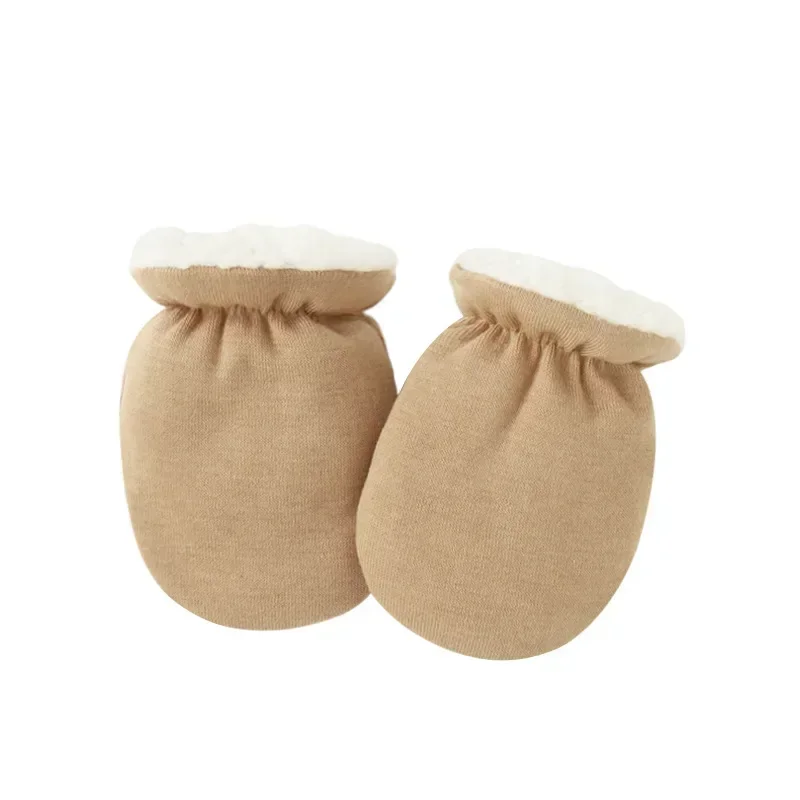 Warm Wool Newborn Mittens for  - Baby Mittens Scratch のレビューと価格