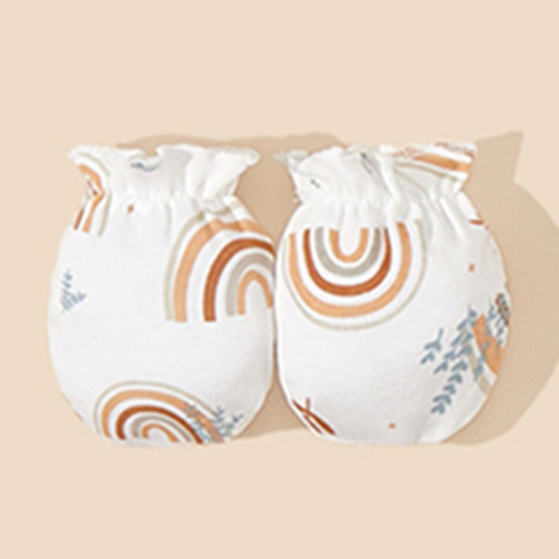 Baby Cotton Mittens 0-6 Months - Baby Mittens Scratch のレビューと価格