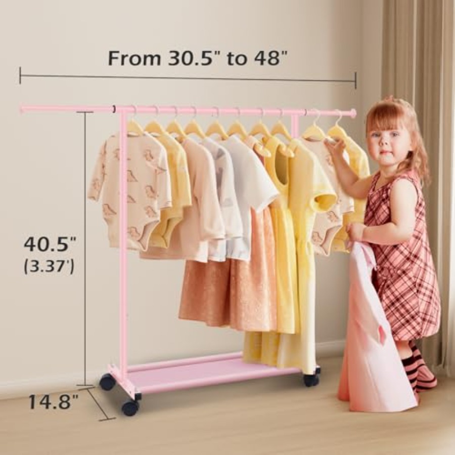 Small Garment Racks for Hangin - Baby Clothing Hanging Rack のレビューと価格