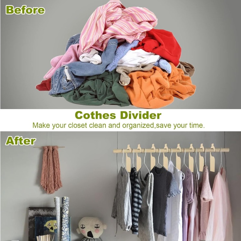 Blank Clothing Rack Divider, W - Baby Clothing Hanging Rack のレビューと価格