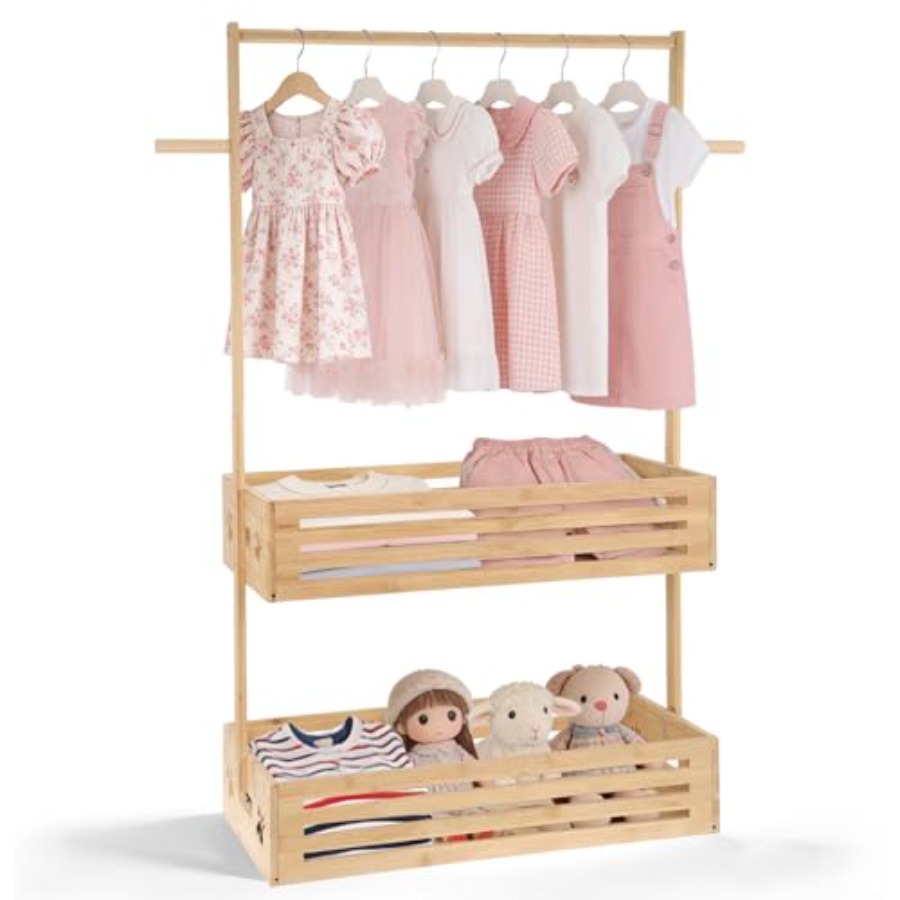 Extra Large Clothing Rack for  - Baby Clothing Hanging Rack のレビューと価格
