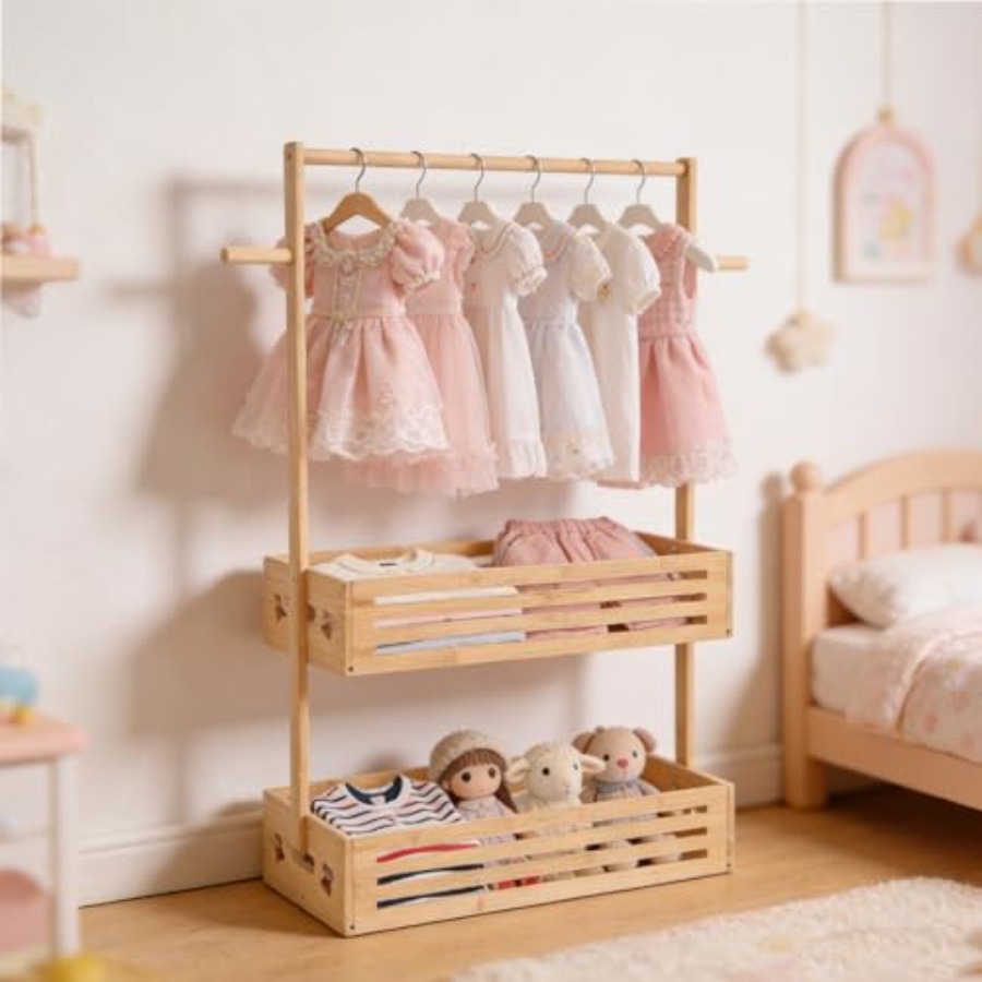 Extra Large Clothing Rack for  - Baby Clothing Hanging Rack のレビューと価格