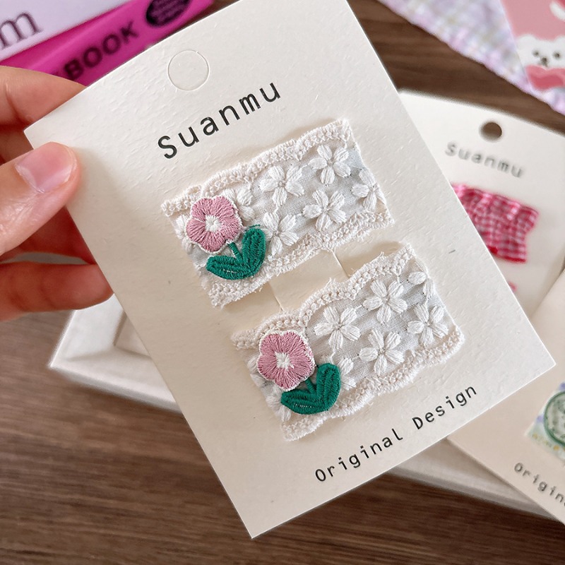 Korean Style Sweet Floral Fabr - Baby Clothing Material のレビューと価格