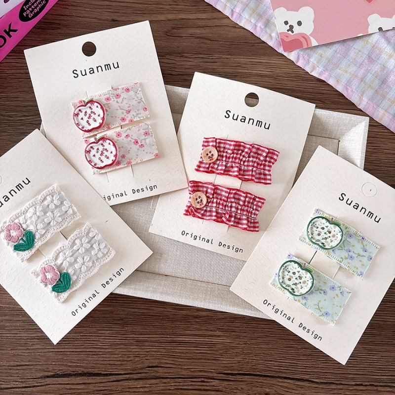 Korean Style Sweet Floral Fabr - Baby Clothing Material のレビューと価格