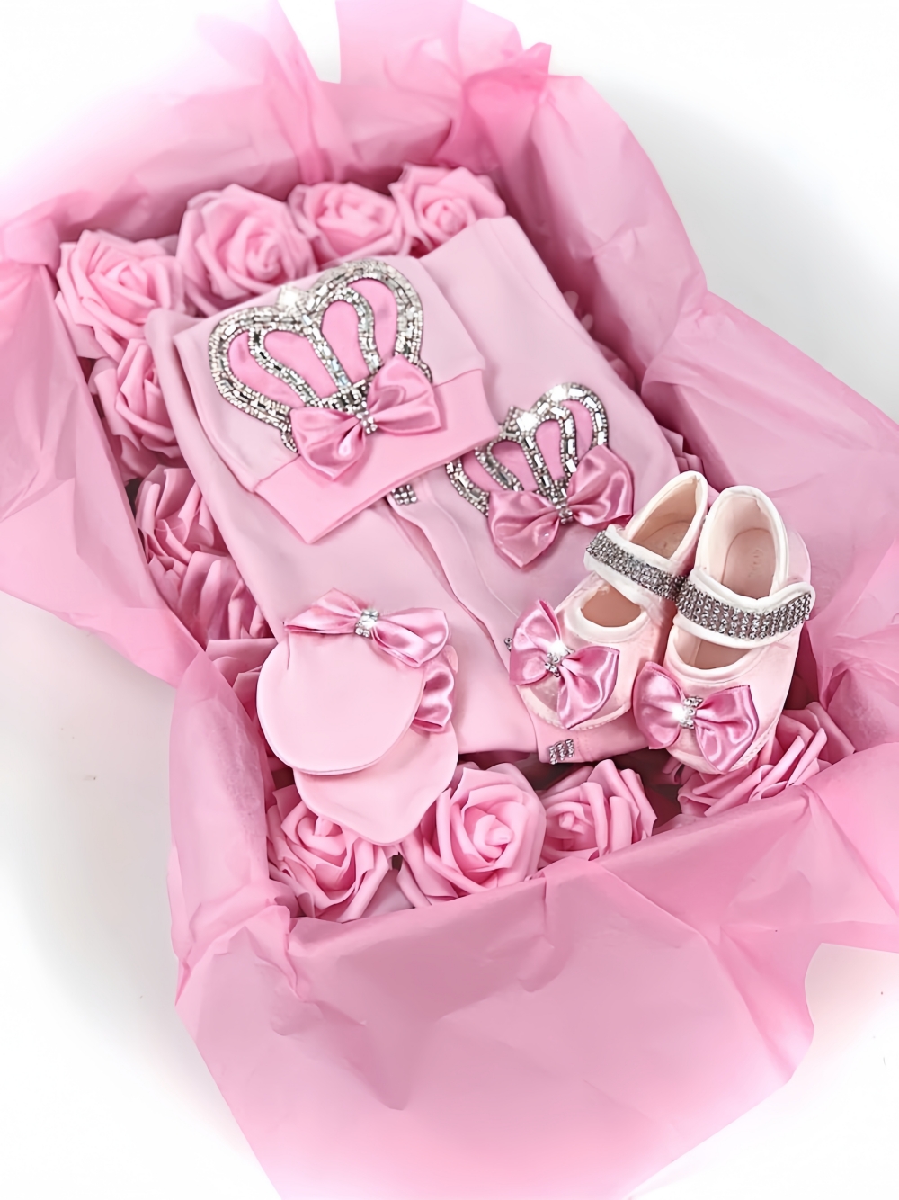 Dollbling Newborn Set Baby's S - Baby Mittens Scratch のレビューと価格