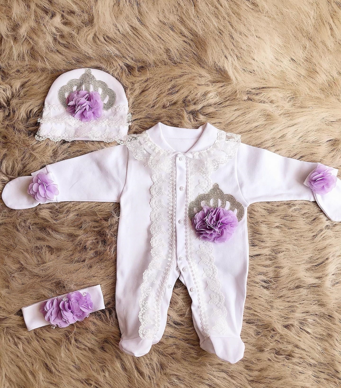 Dollbling Newborn Set Baby's S - Baby Mittens Scratch のレビューと価格