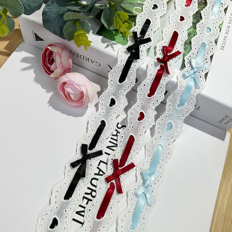 1yard Bow Pleated Lace Lolita  - Baby Clothing Material のレビューと価格