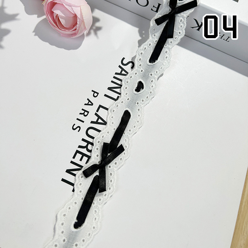 1yard Bow Pleated Lace Lolita  - Baby Clothing Material のレビューと価格