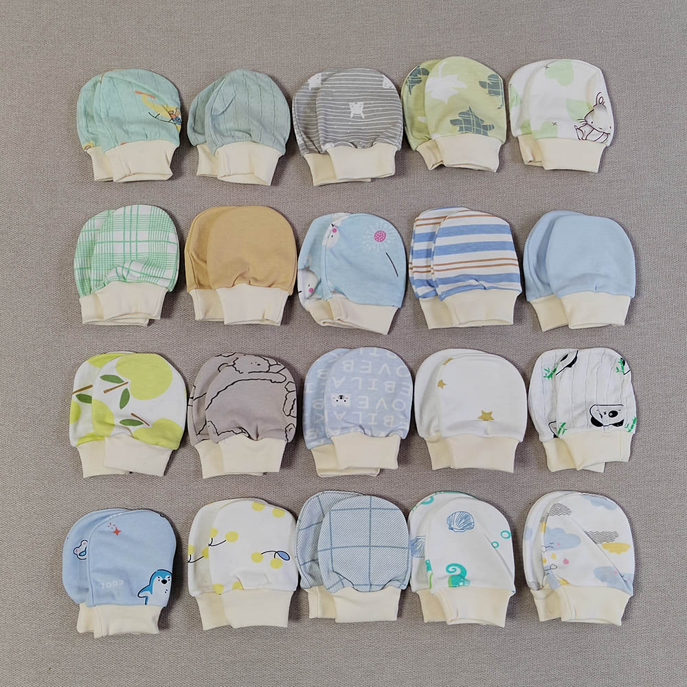 5 Pairs Baby Mittens Newborn N - Baby Mittens Scratch のレビューと価格