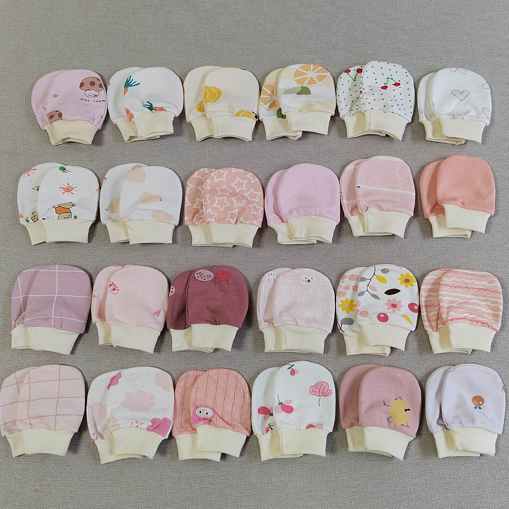 5 Pairs Baby Mittens Newborn N - Baby Mittens Scratch のレビューと価格
