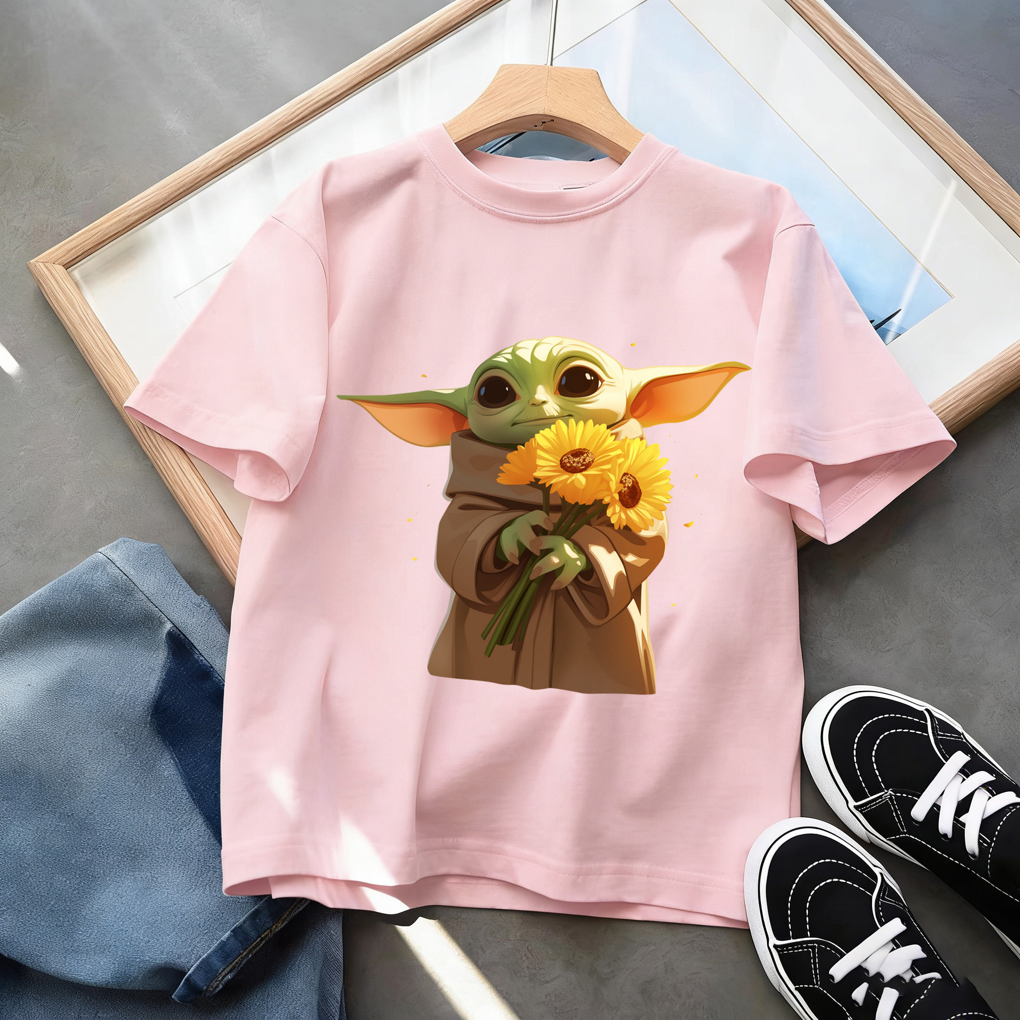 Hot Sale Star Wars Baby Yoda G - Baby Yoda Clothing のレビューと価格