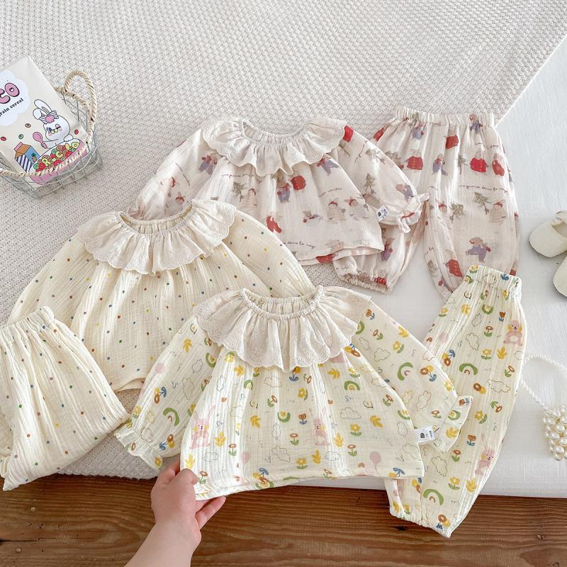 Spring Autumn Baby Girl Home C - Baby Clothing For Sleep のレビューと価格