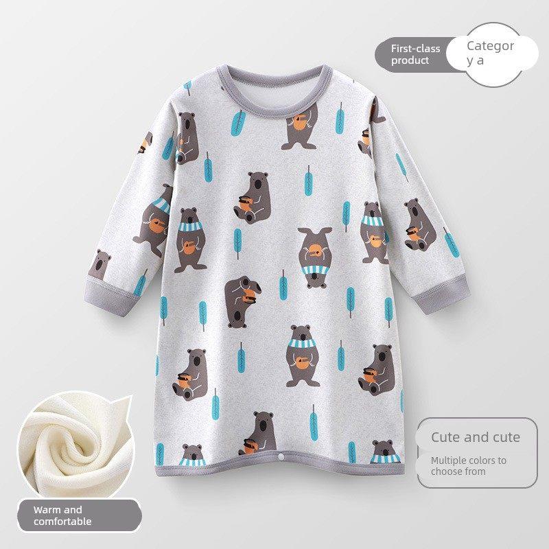 New Children's Warmth Velboa R - Baby Clothing For Sleep のレビューと価格
