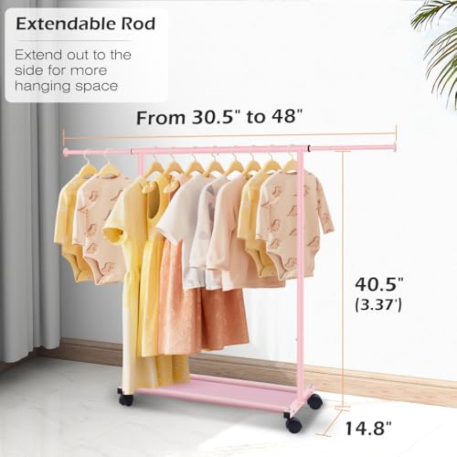 Small Garment Racks for Hangin - Baby Clothing Hanging Rack のレビューと価格