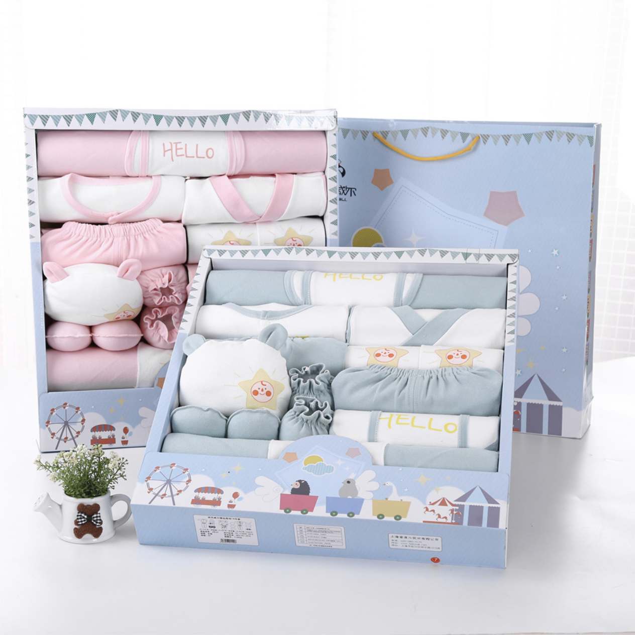 Hot 18 Pcs New Born Baby Suppl - Baby Clothing High Quality のレビューと価格