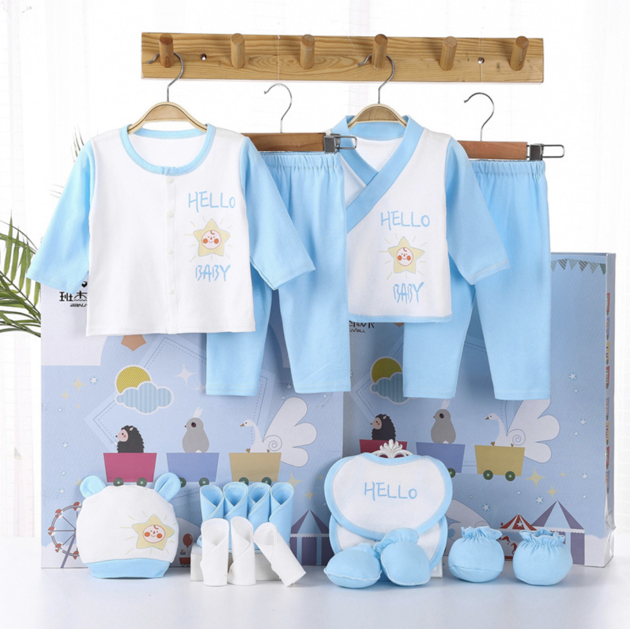 Hot 18 Pcs New Born Baby Suppl - Baby Clothing High Quality のレビューと価格