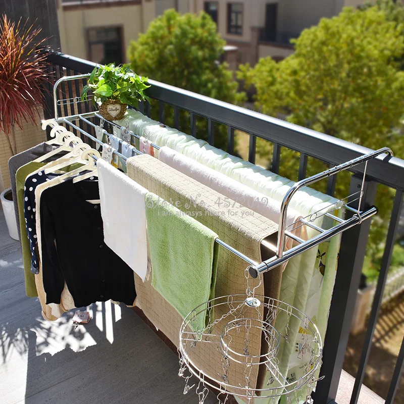 Extendable Stainless Steel Fol - Baby Clothing Hanging Rack のレビューと価格
