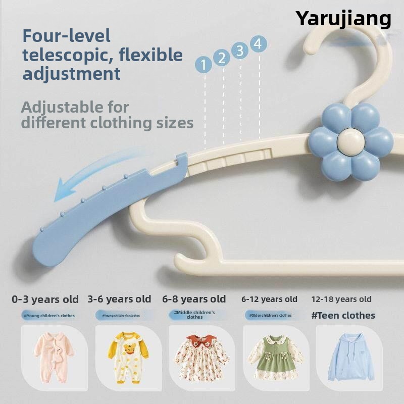 Thickened Baby Clothes Hanger  - Baby Clothing Hanging Rack のレビューと価格
