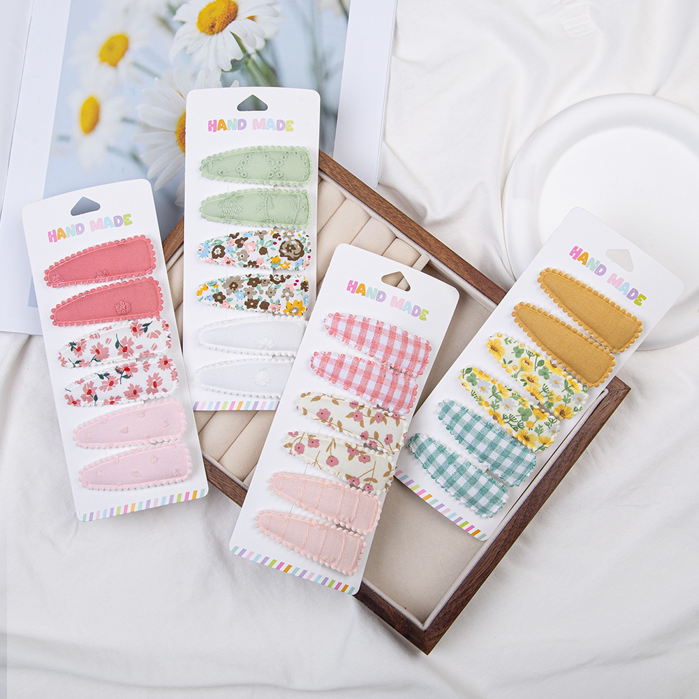 6Pcs/Set Flower Print Fabric B - Baby Clothing Material のレビューと価格