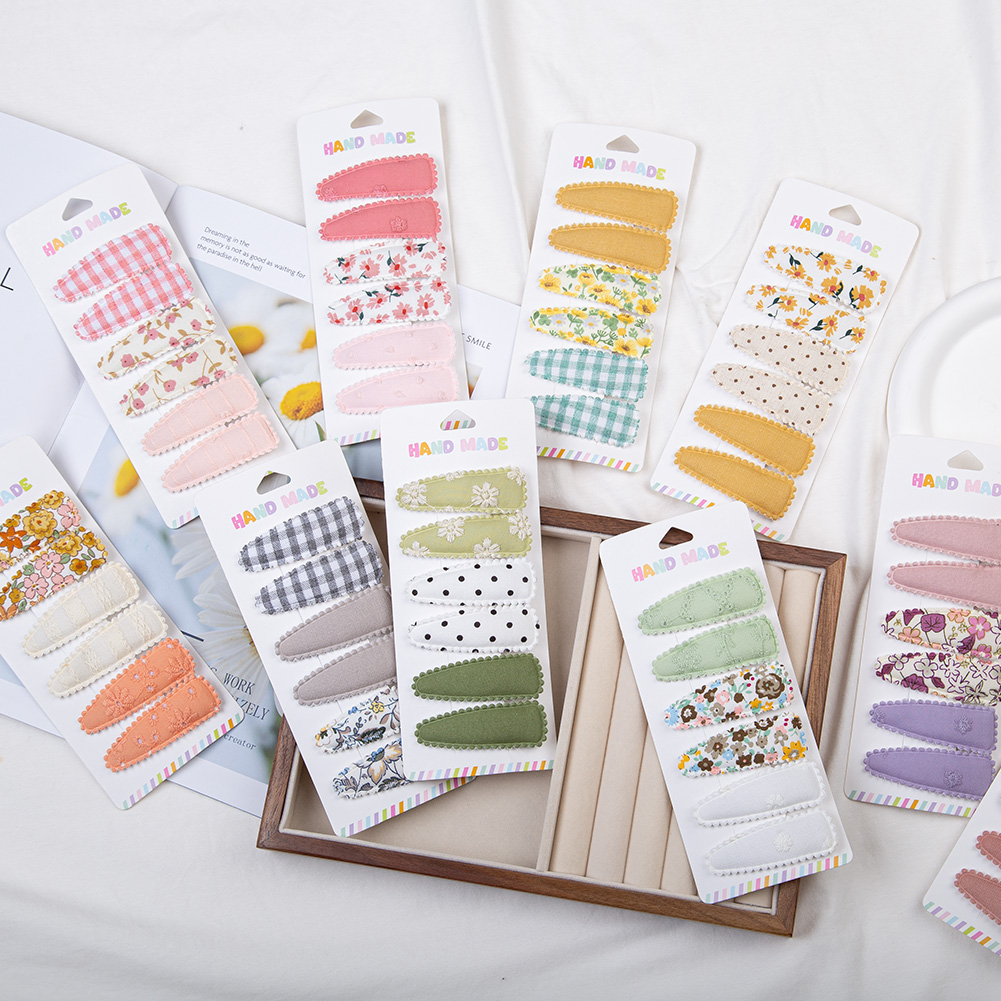 6Pcs/Set Flower Print Fabric B - Baby Clothing Material のレビューと価格