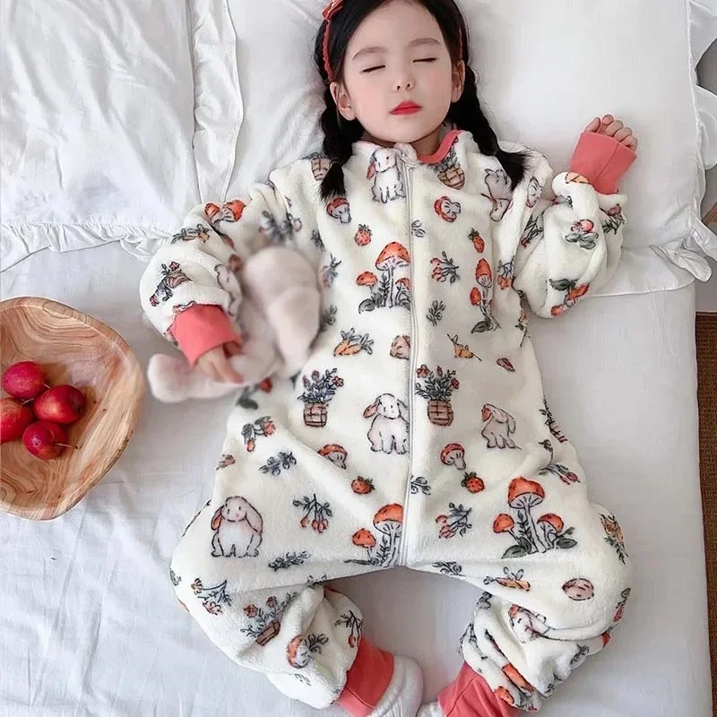 Cartoon Flannel Fleece Childre - Baby Clothing For Sleep のレビューと価格