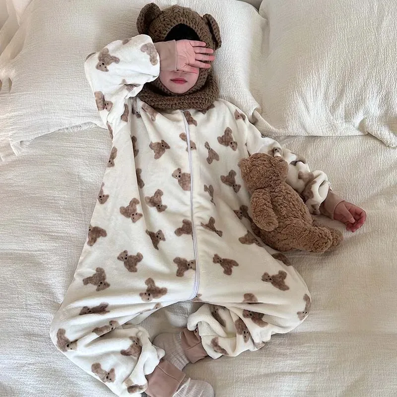 Cartoon Flannel Fleece Childre - Baby Clothing For Sleep のレビューと価格