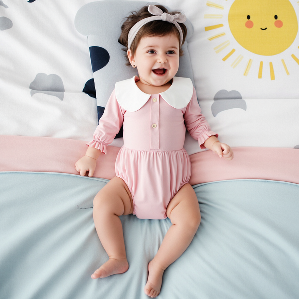 Sanlutoz Plain Baby Girls Body - Baby Clothing Pk のレビューと価格