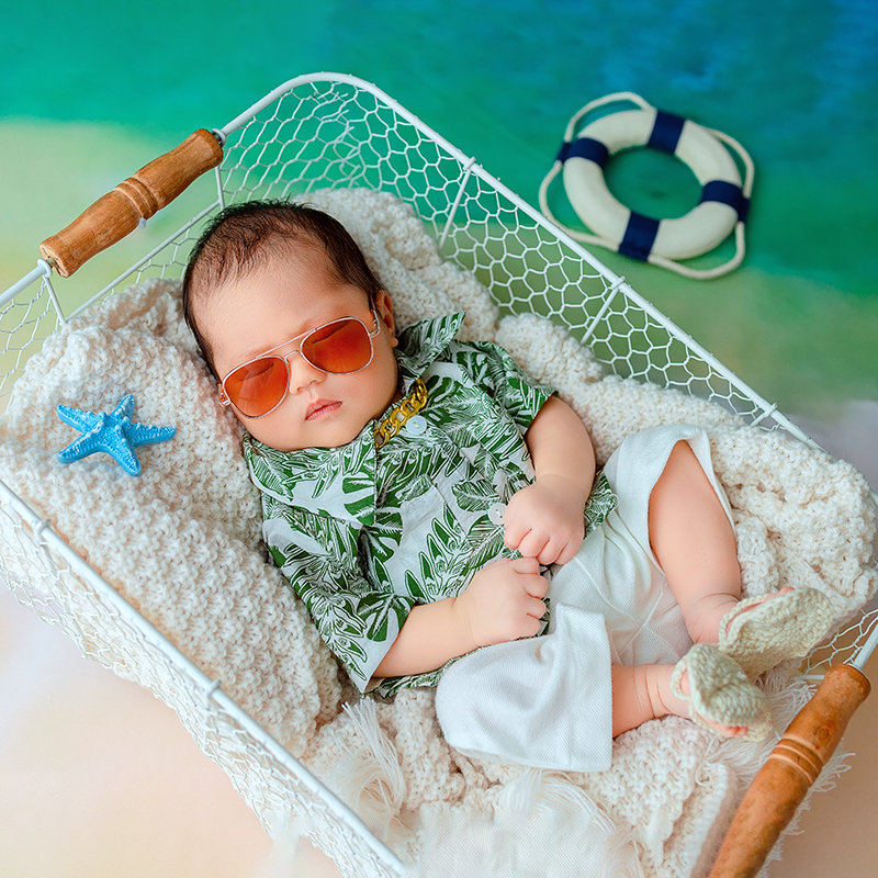 Newborn Photography Props Beac - Baby Clothing Hawaii のレビューと価格