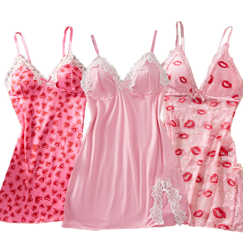 Sexy Nightdress Set Sexy Women - Baby Clothing For Sleep のレビューと価格