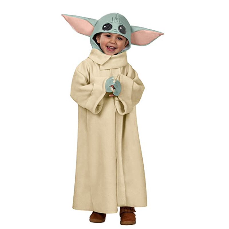 Kids Baby Yoda Cosplay Costume - Baby Yoda Clothing のレビューと価格