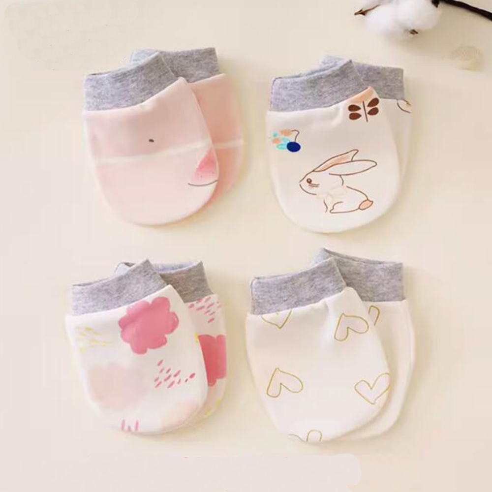 5 Pairs/Set Baby Cotton Soft M - Baby Mittens Scratch のレビューと価格