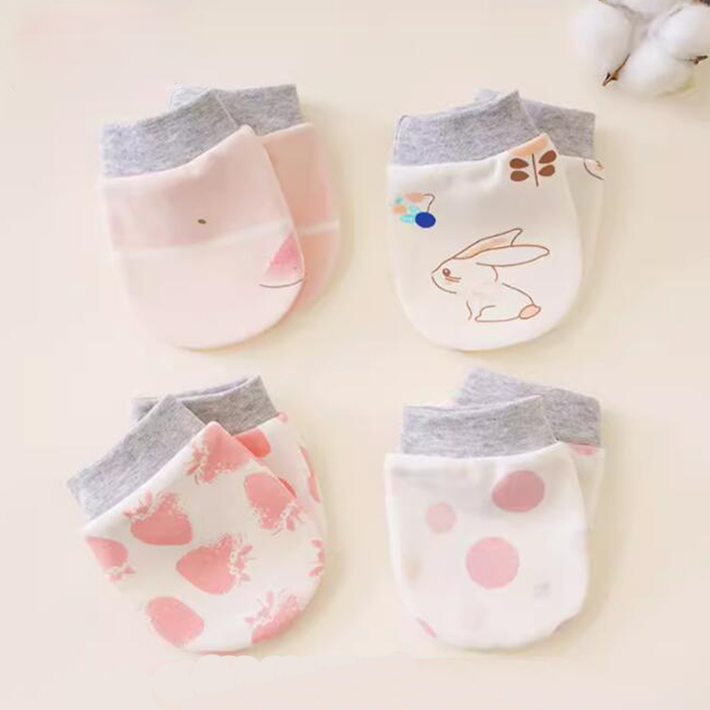 5 Pairs/Set Baby Cotton Soft M - Baby Mittens Scratch のレビューと価格