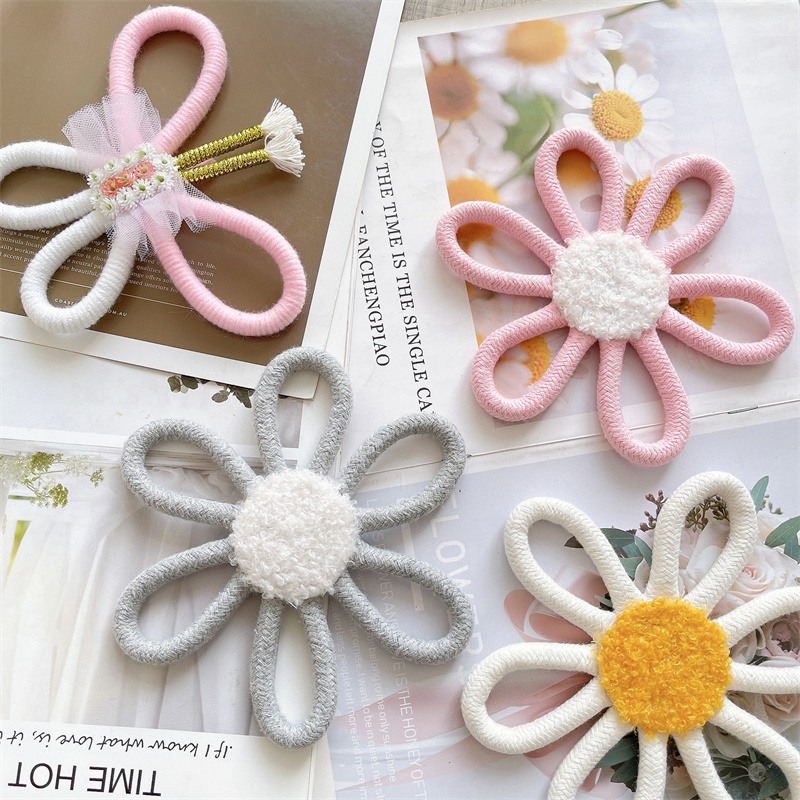 Cotton Rope Woven Daisy Flower - Baby Clothing Material のレビューと価格