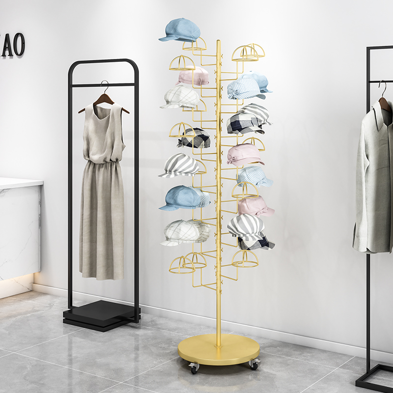Hat display stand Floor-to-cei - Baby Clothing Hanging Rack のレビューと価格